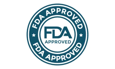 AquaBurn FDA-registered facility badge