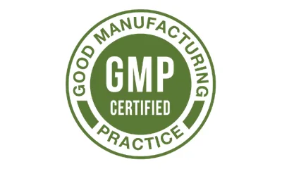 AquaBurn GMP manufacturing badge