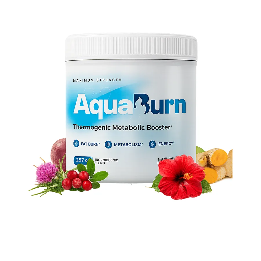 AquaBurn official thermogenic metabolism powder tub